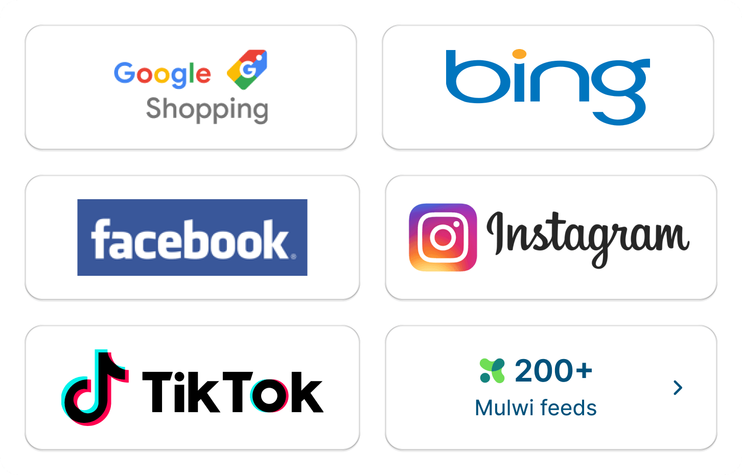 Plus de 200 modeles de flux preconfigures