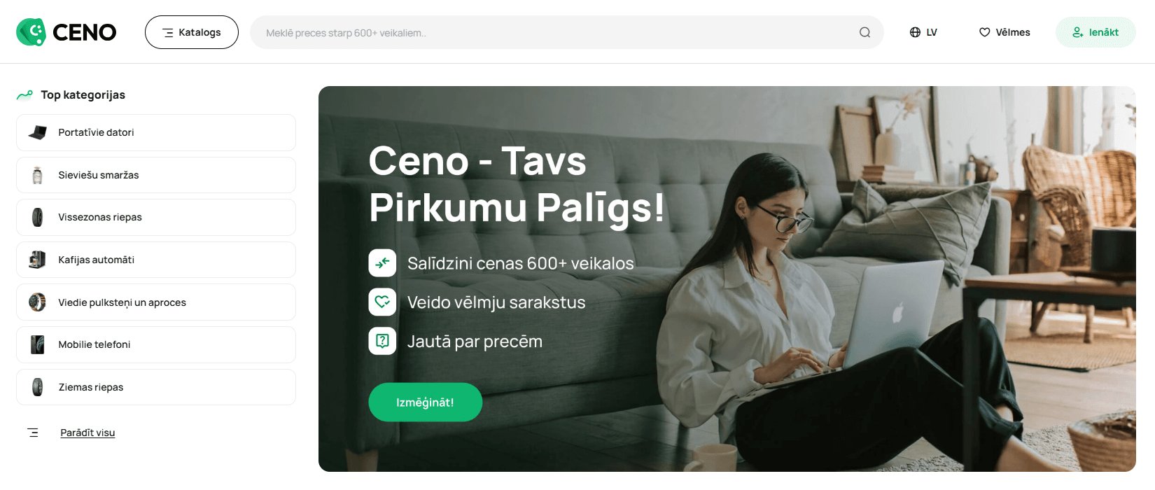 Ceno.lv Shopify Feed - Sell On Ceno.lv comparison platform