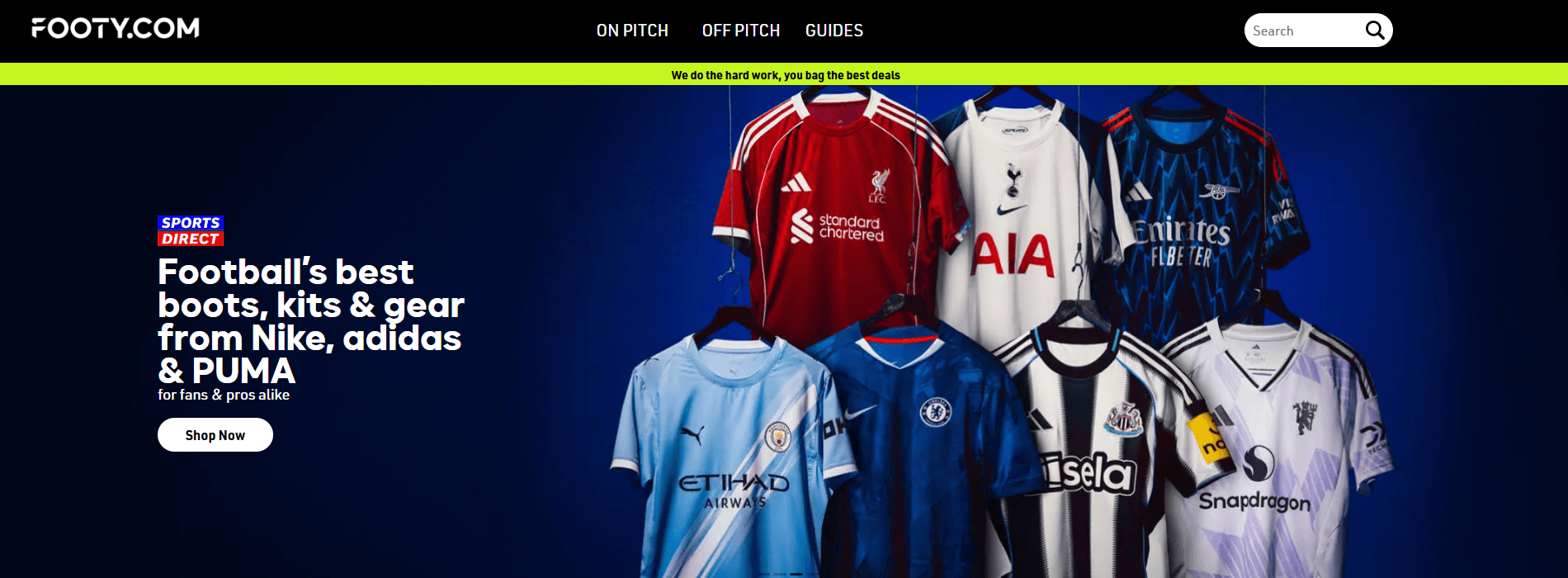 Footy.com Shopify Feed - Sell On Footy.com comparison platform