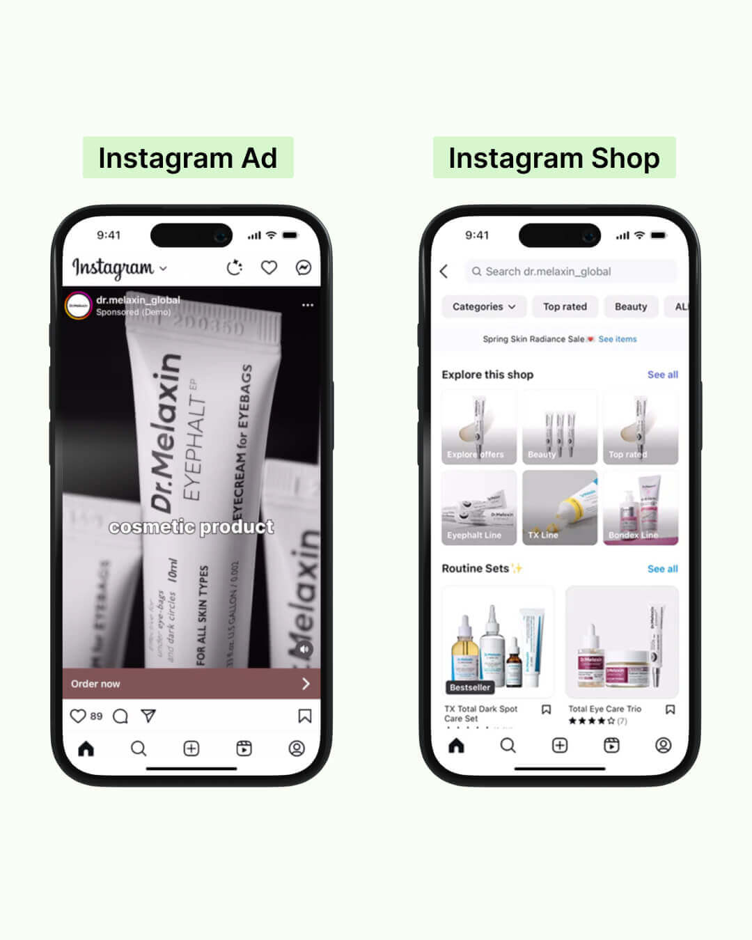 Comparaison entre Instagram Ads et Instagram Shop