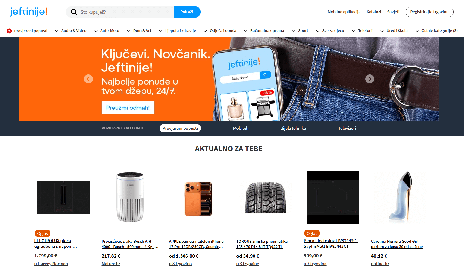 Jeftinije Shopify Feed - Sell On Jeftinije comparison platform