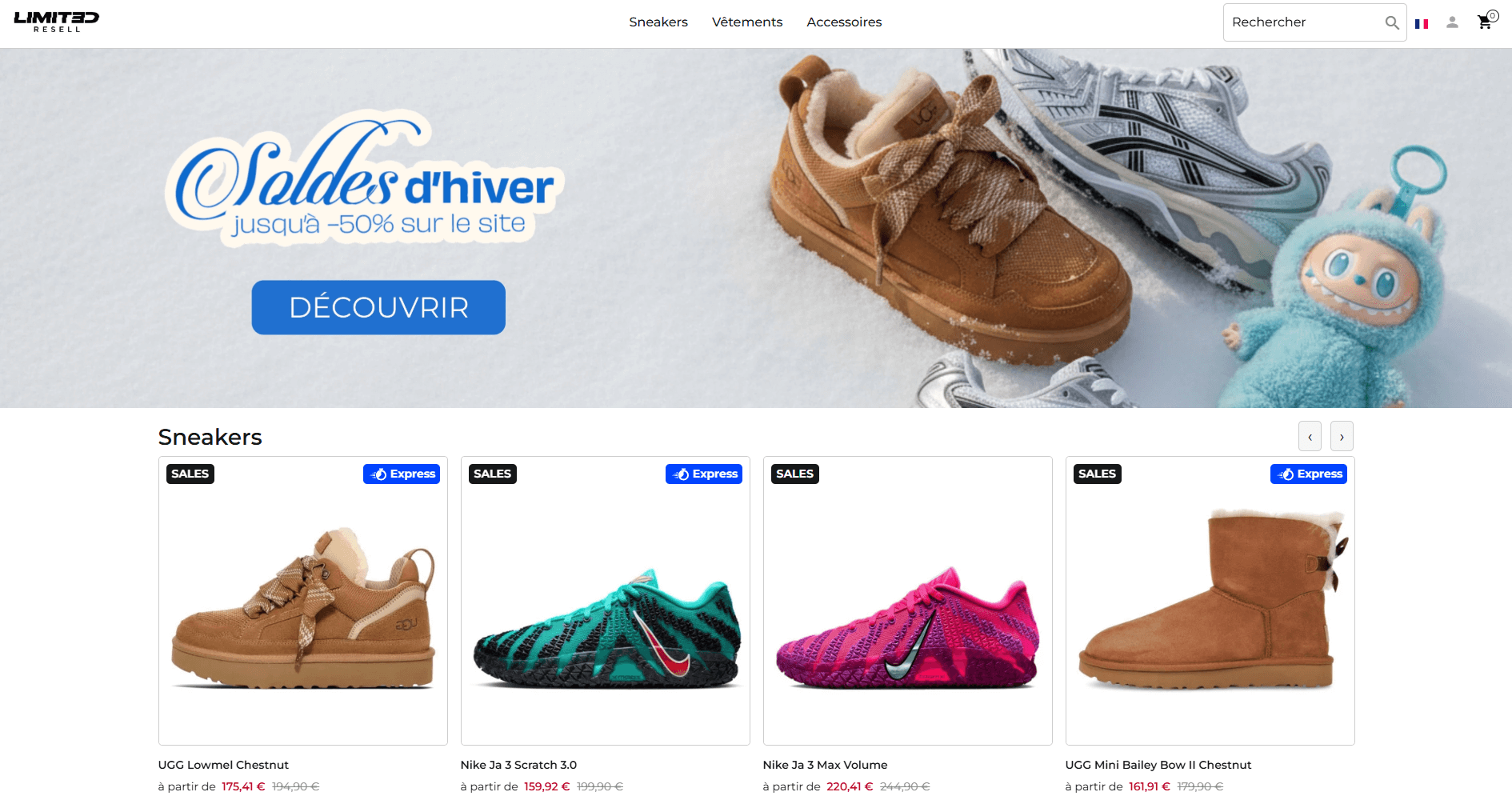 Limited Resell Shopify Feed - Sell With Limited Resell marketplace