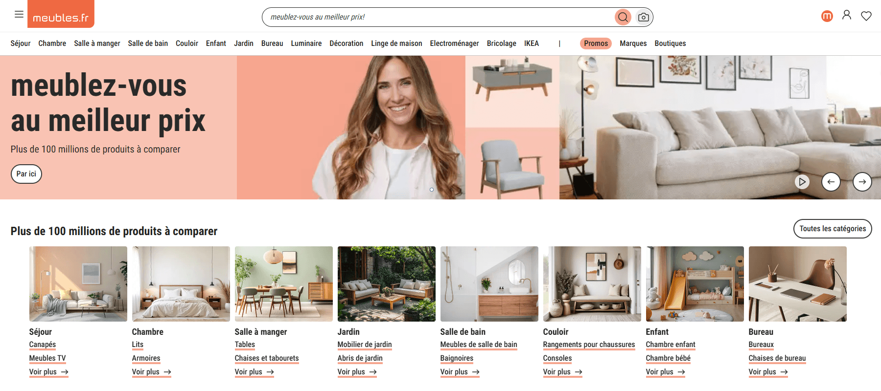 Meubles Shopify Feed - Start selling on the Meubles comparison platform