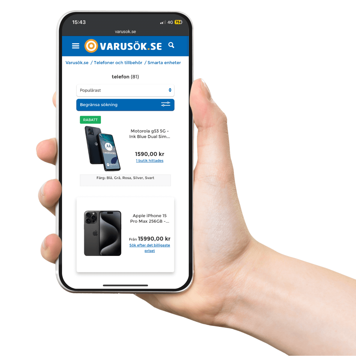 Varusok offer mobile