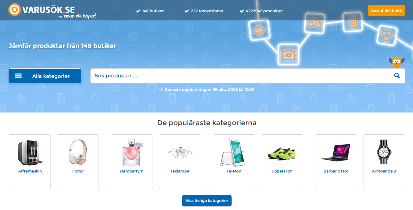 Varusok Shopify Feed - Sell On Varusok comparison platform