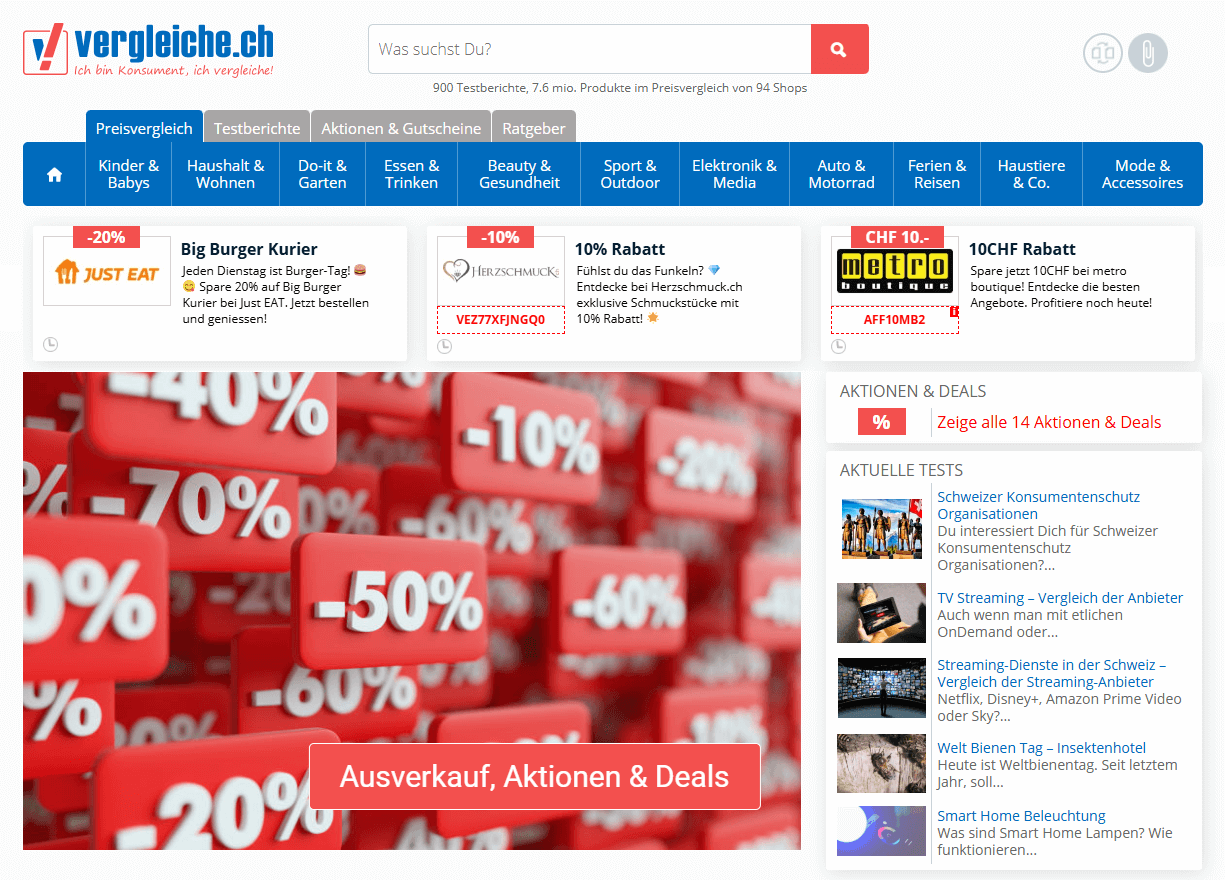 Vergleiche Shopify Feed - Sell On Vergleiche comparison platform