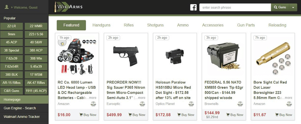 WikiArms Shopify Feed - Sell On WikiArms comparison platform