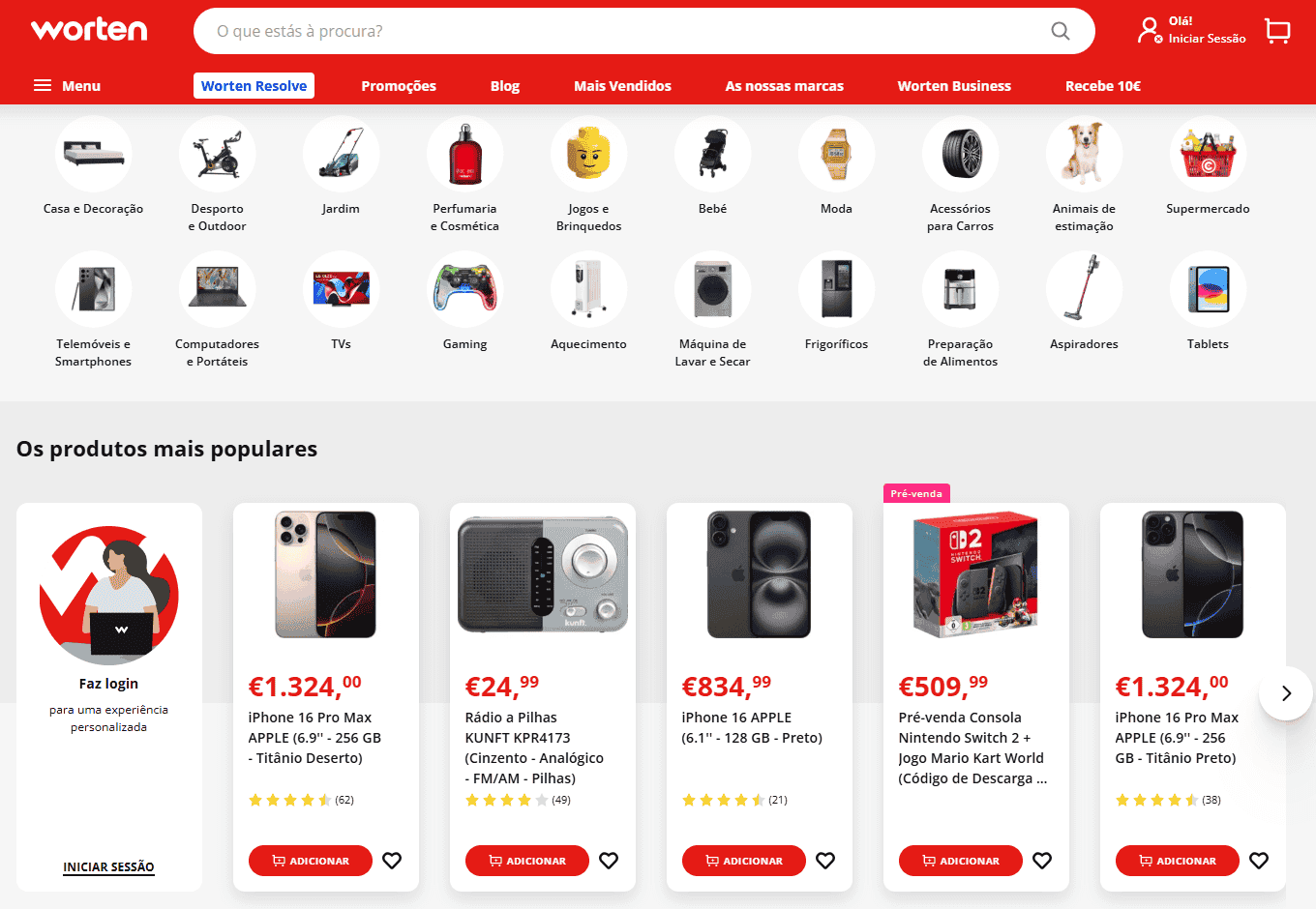 Worten Shopify Feed - Sell On Worten marketplace