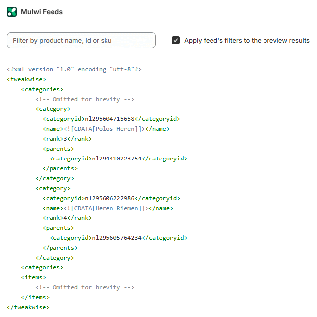 A Mulwi ajudou a Petrol Industries a exportar 400+ coleções em 12 regiões de loja para a Tweakwise