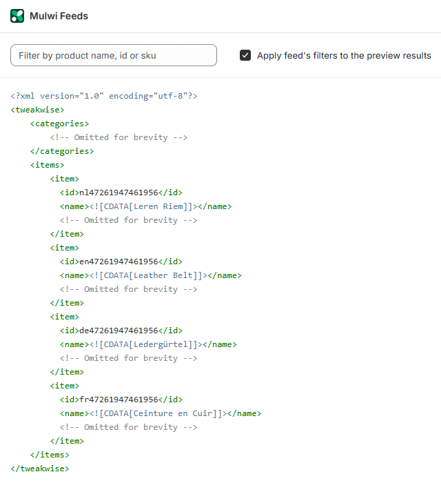 A Mulwi ajudou a Petrol Industries a criar um feed de produto Tweakwise com 74K+ itens em 4 idiomas